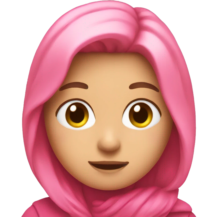 Pink fall  emoji