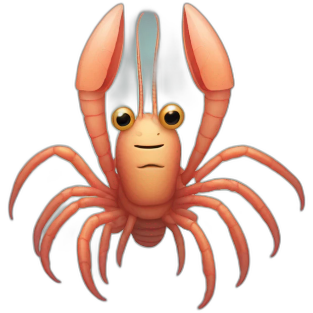 Space shrimp emoji