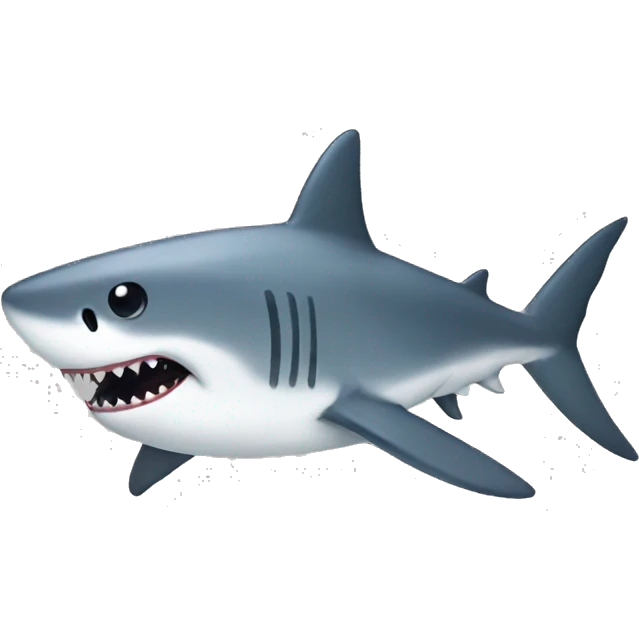 korean shark that is sad emoji