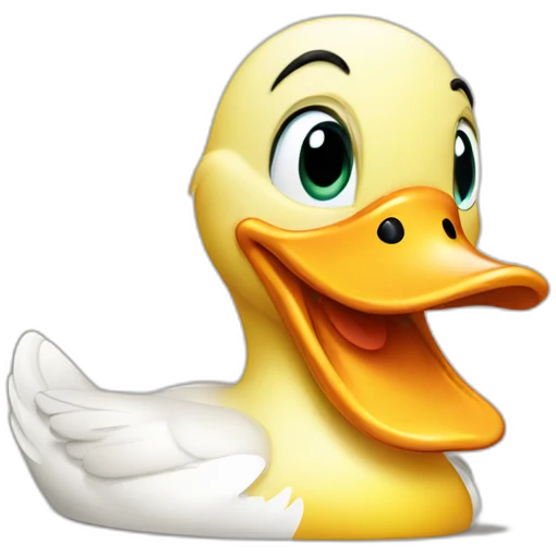 happy duck emoji