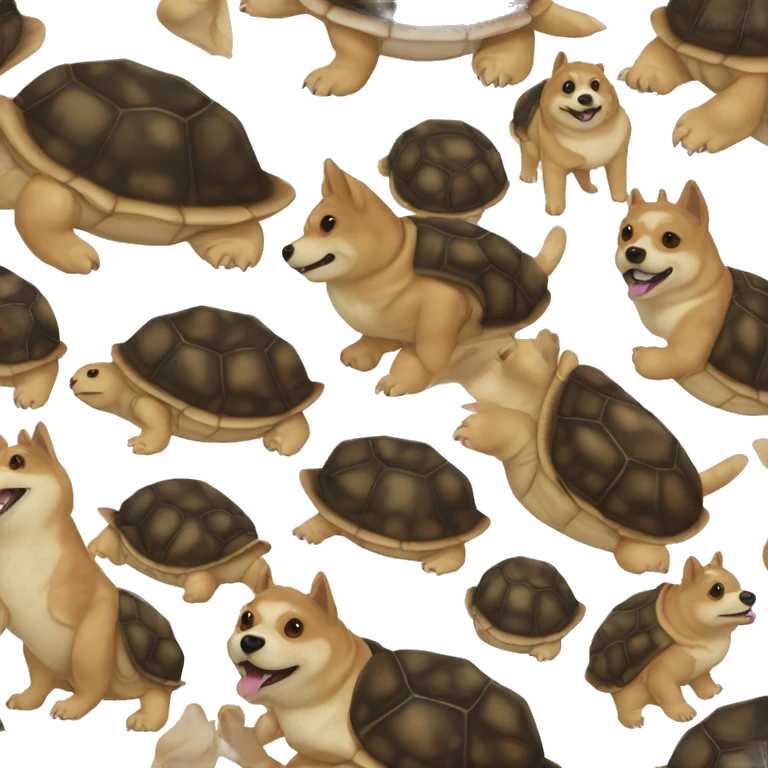 Tortoise shell no white shiba with no white emoji