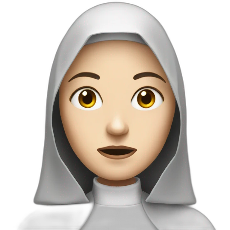 The-horror-nun emoji