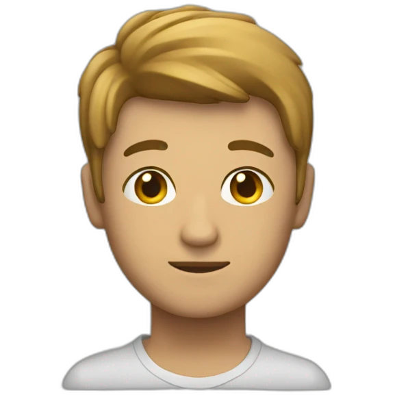 Persona decidiendo su personalidad emoji