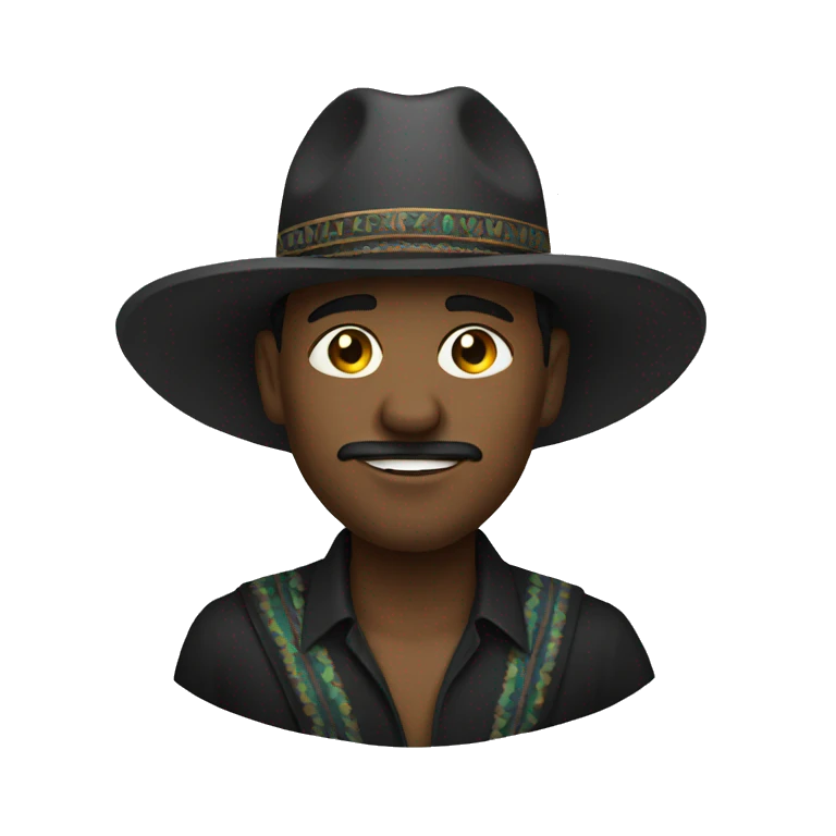 black mexicano emoji