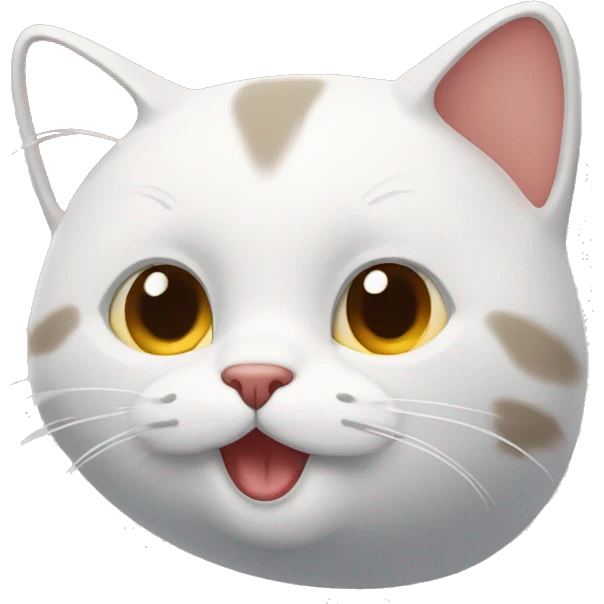 Cat with Hello guesstures  emoji