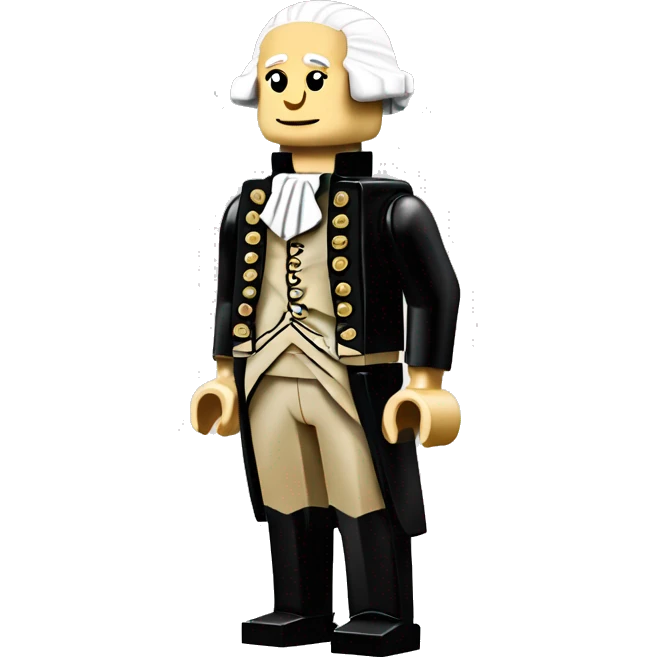 GEORGE WASHINGTON lego full body emoji