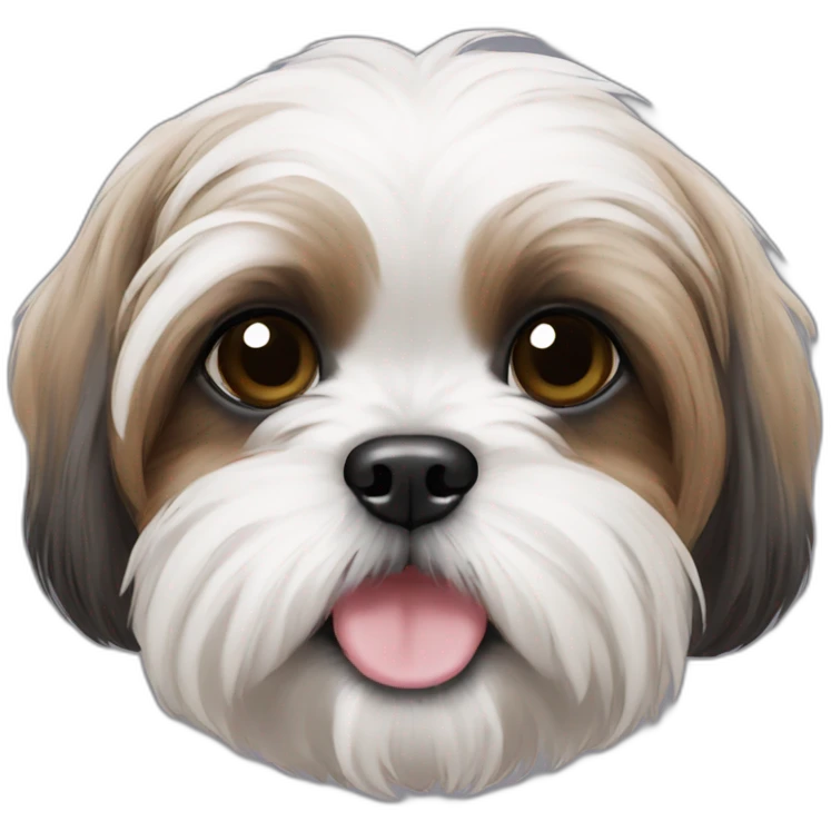 Shih tzu puppy emoji