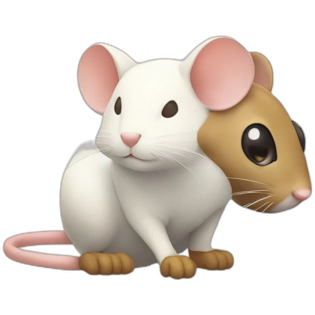 anime and mouse emoji