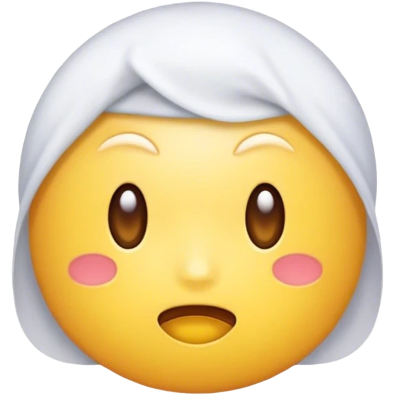 月亮上有一只猴子头的简影 emoji