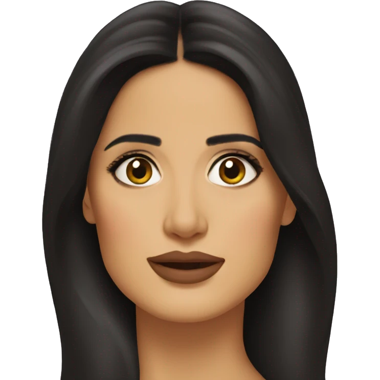 salma hayek face emoji