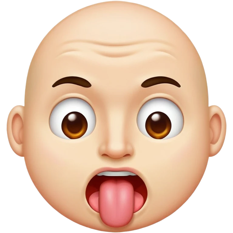 Man sticking out his tounge emoji