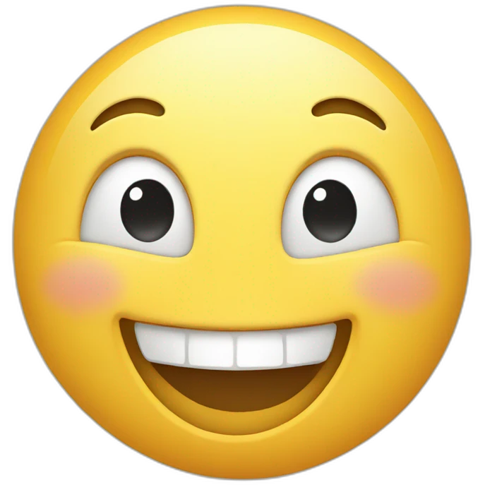 Face laughing emoji
