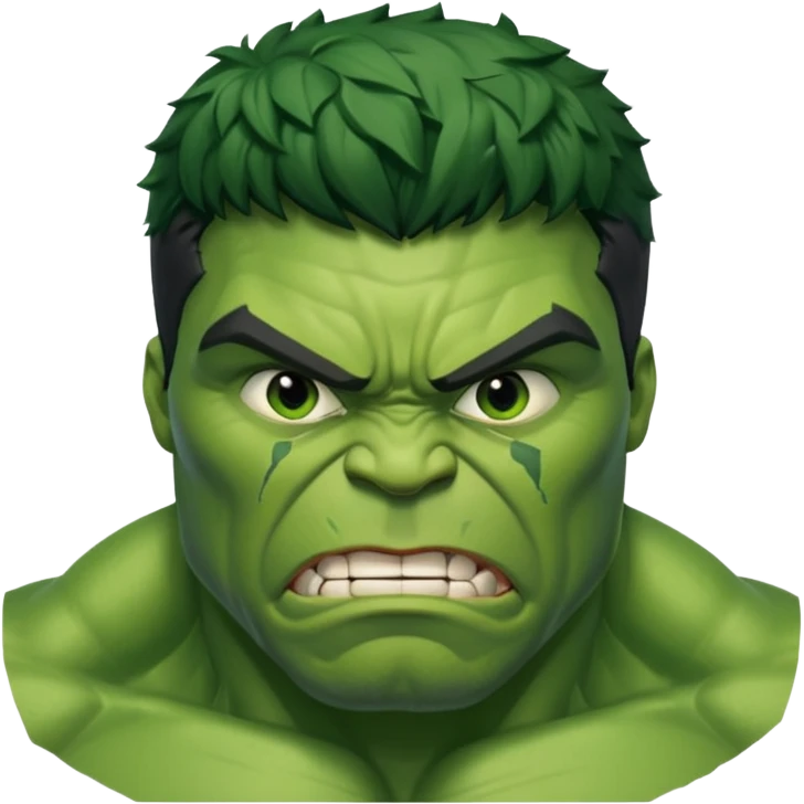 hulk se escondendo do batmam  emoji