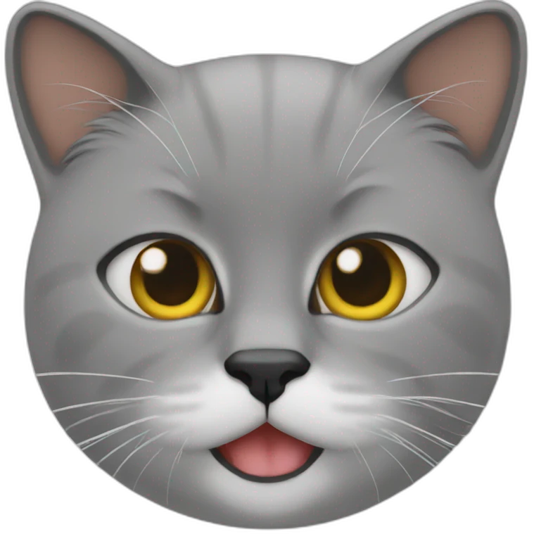 Meme of cat emoji