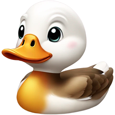 duck with love emoji