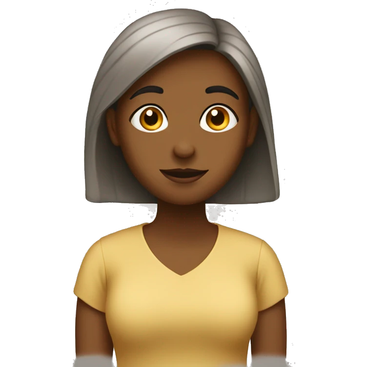Bible study girl emoji