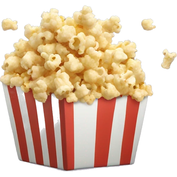 popcorn in a box emoji