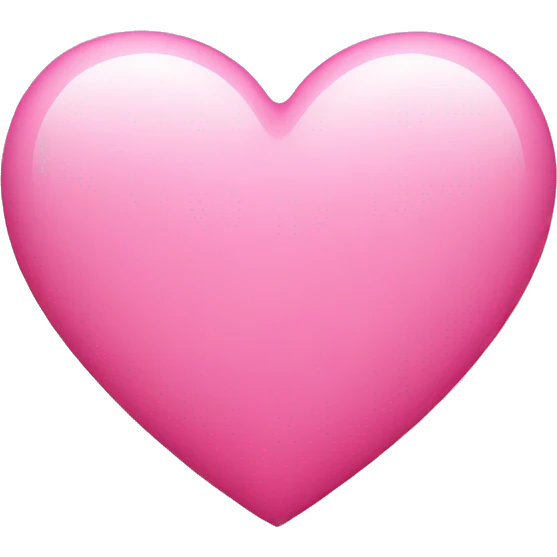 Pink heart emoji
