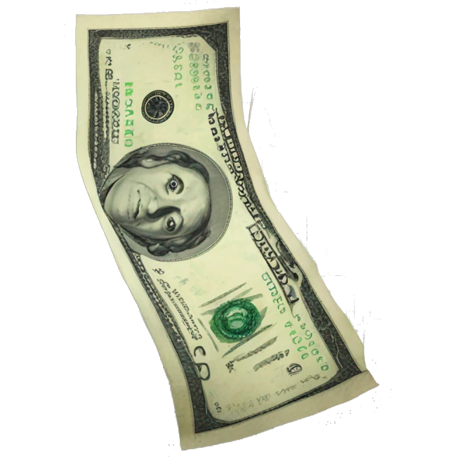 money and graph emoji