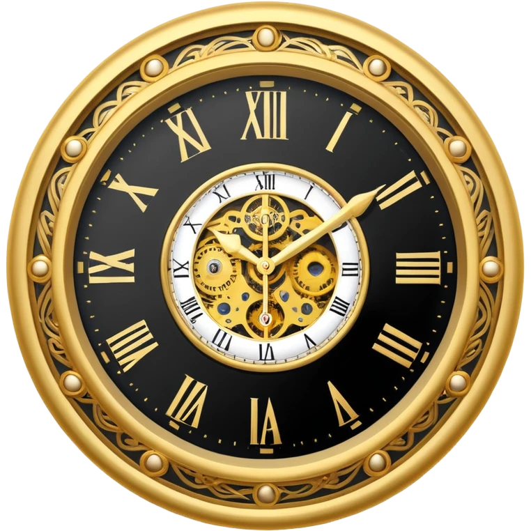 Huda clock it  emoji