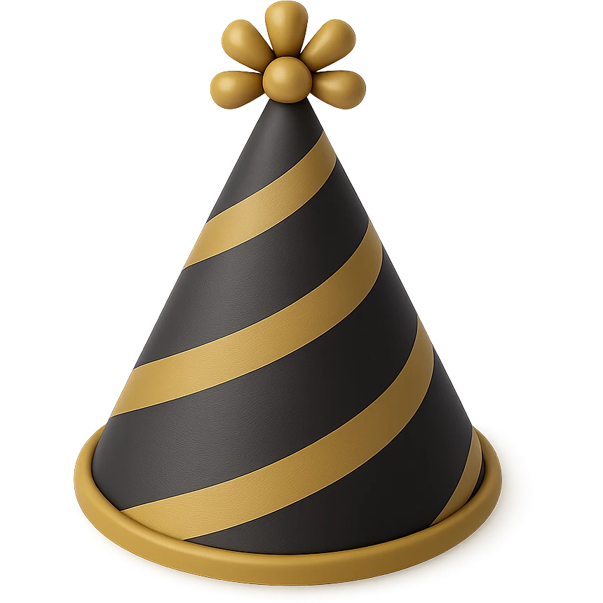party hat emoji