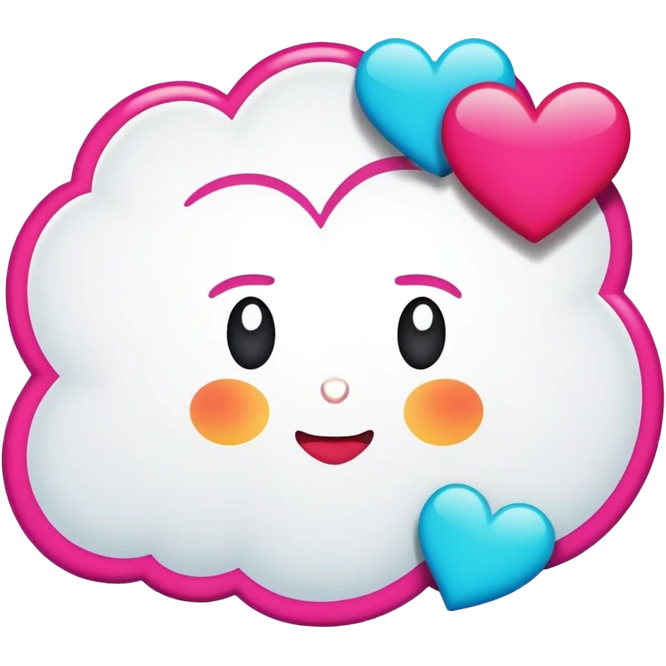 Comickopf liebe emoji