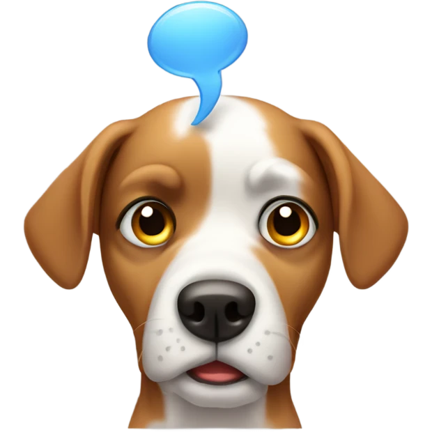 Dog with headache  emoji