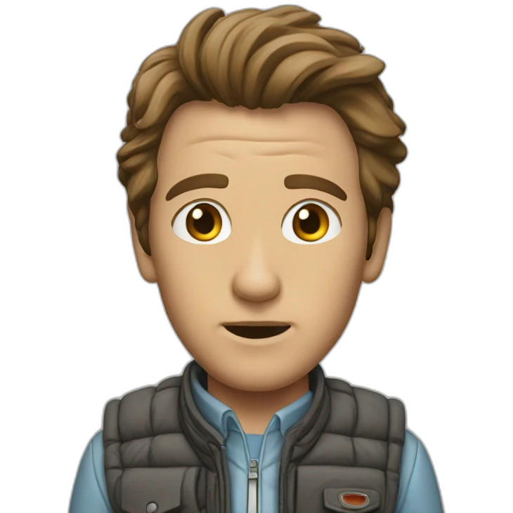 back to the future emoji