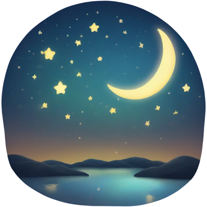 Good night emoji