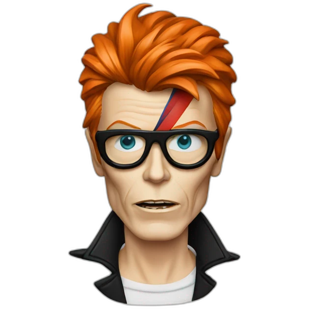 Hallowen jack david bowie emoji