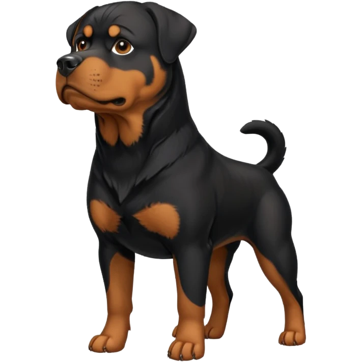 Rottweiler Rottweiler emoji