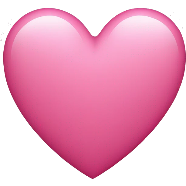 Pink heart emoji