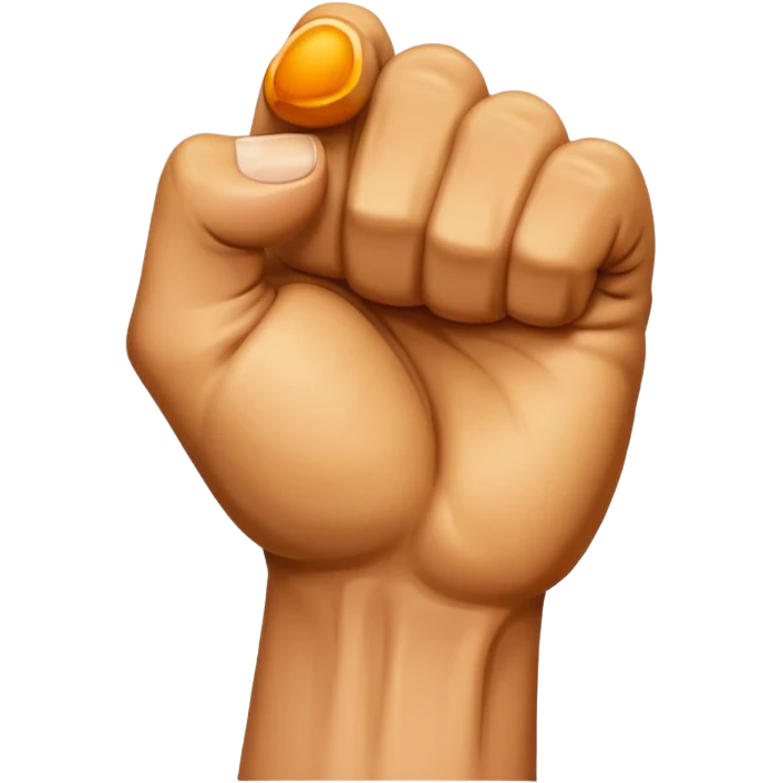 strong veiny fist emoji
