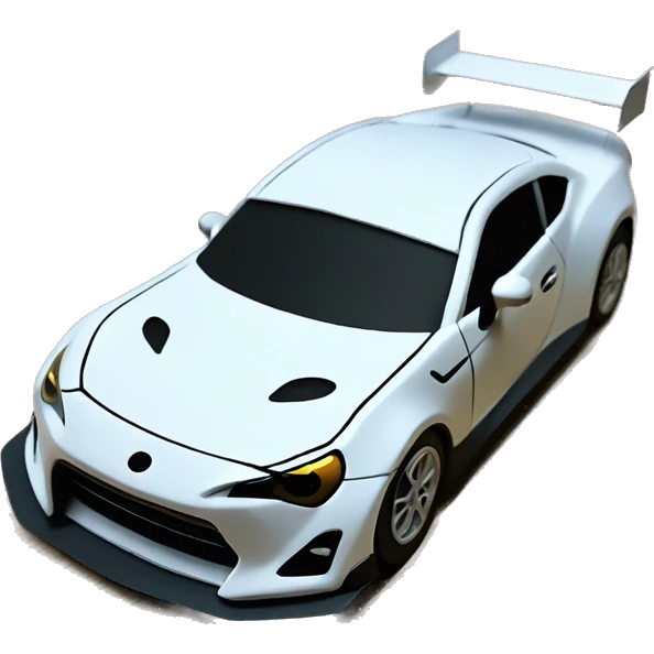 Card stock Papercraft fr-s racecar emoji