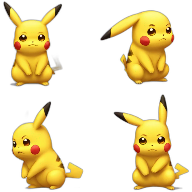 sad pikachu emoji