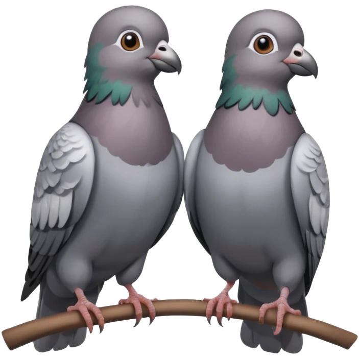 Pigeon’s parents emoji