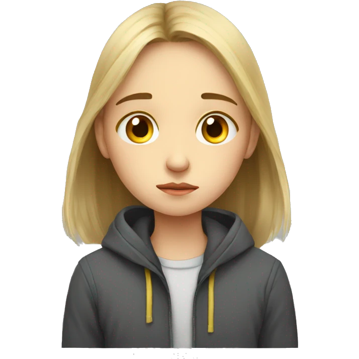 Sad teenager, Russia emoji