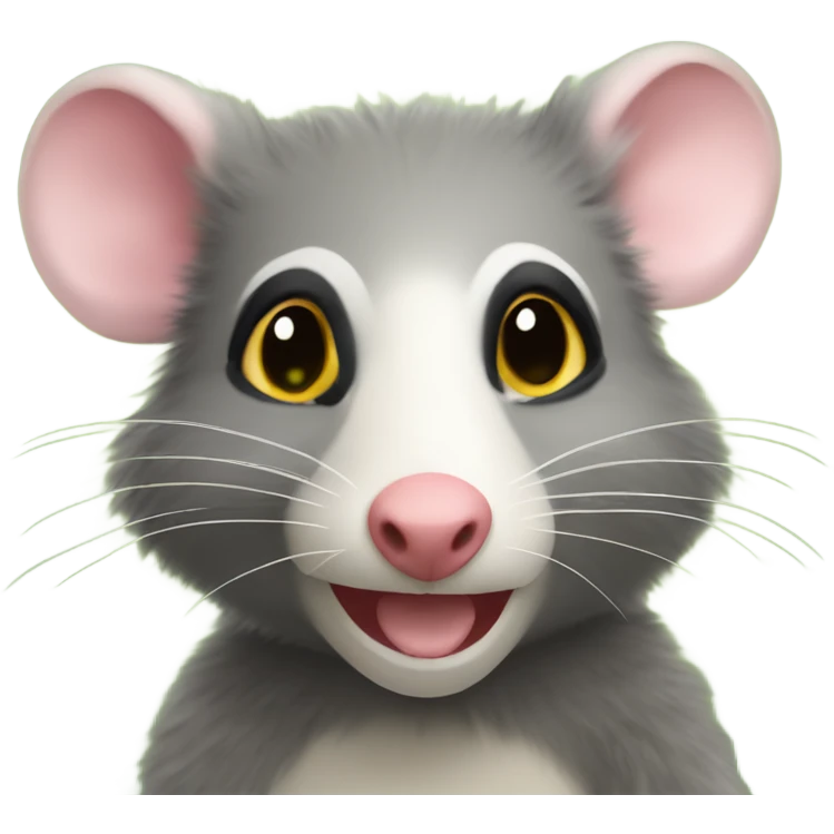 Possum in wildwood emoji