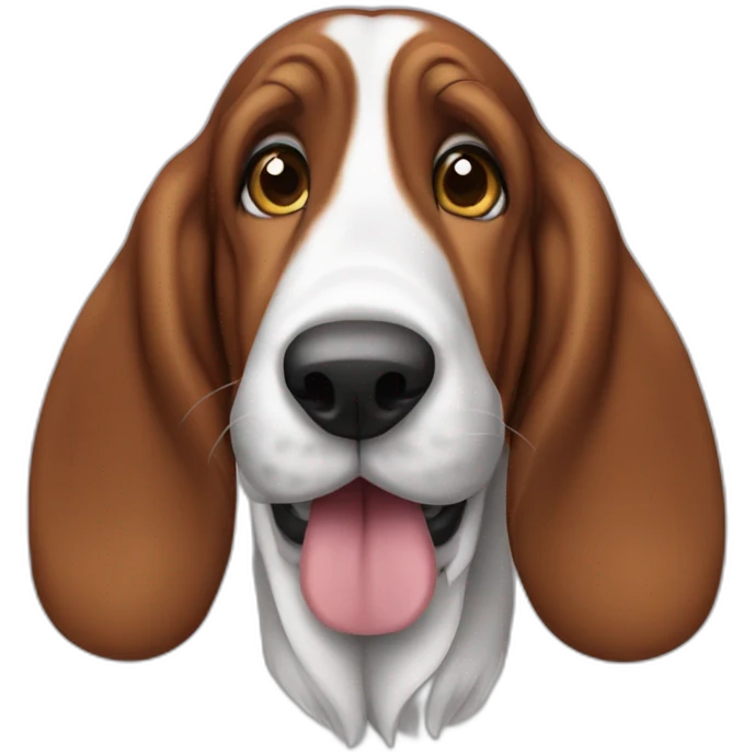 Basset hound emoji