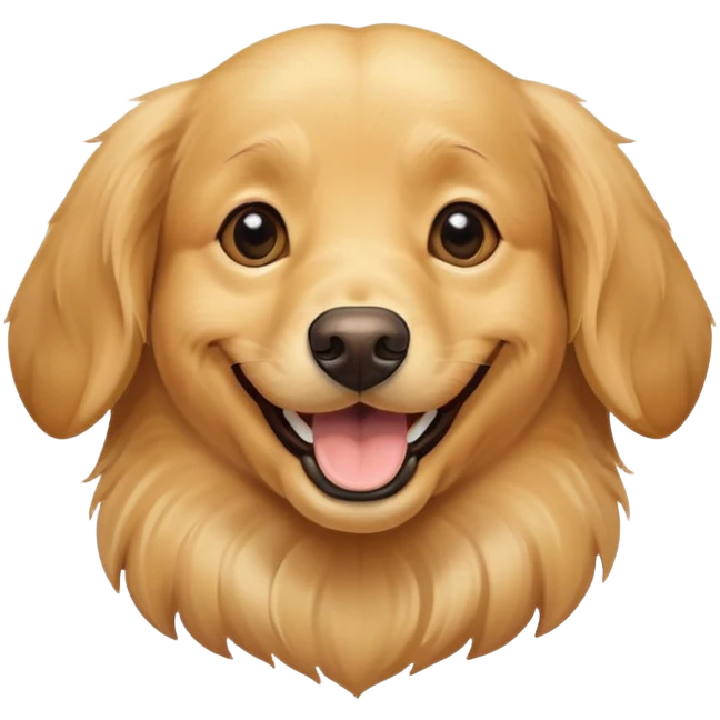 happy dog emoji