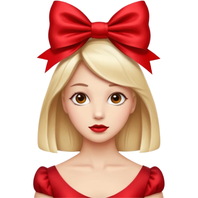 Woman with giant bow gift






























 emoji