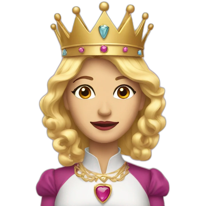Queen crown emoji
