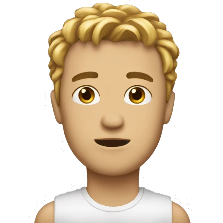 🤷‍♂️ this emoji but with its face covered emoji