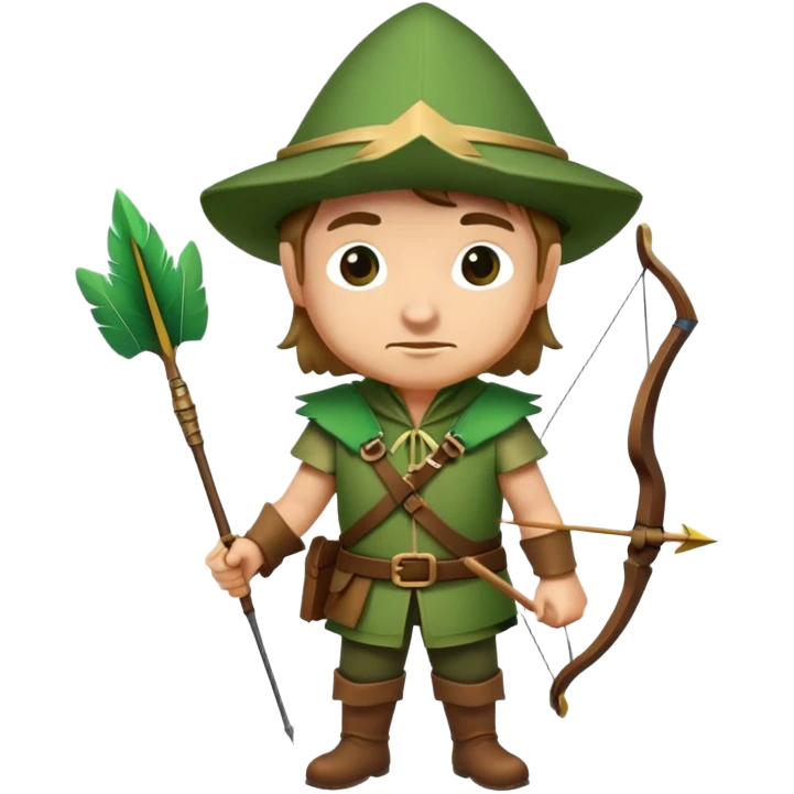 Robin Hood character emoji