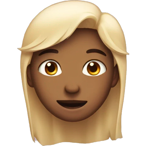 blushing emoji
