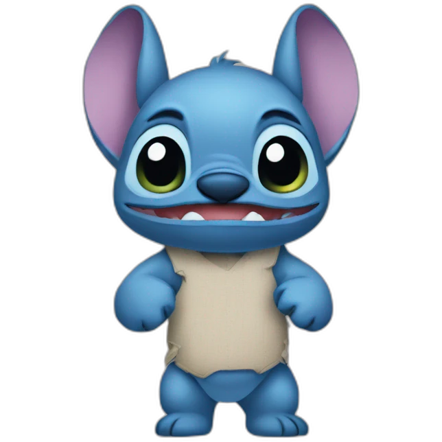Stitch, là je me suis réveillé emoji