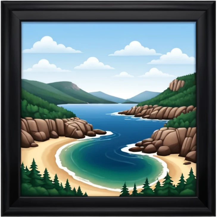 acadia national park emoji