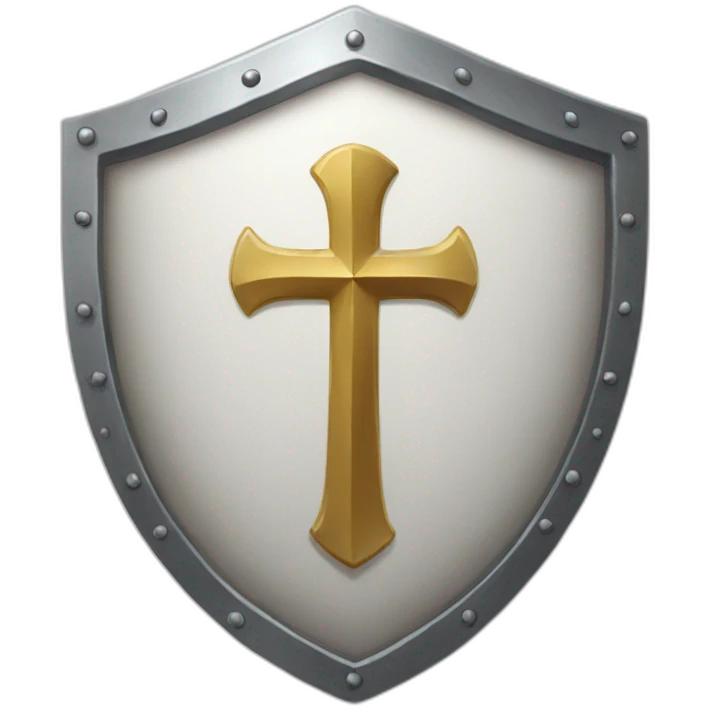 white virgin shield emoji