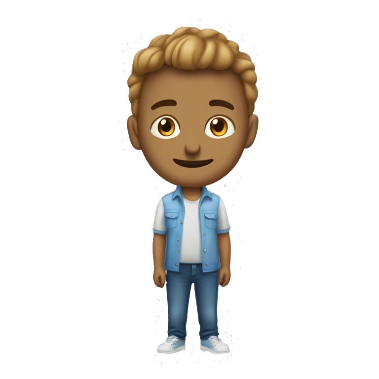 девушка блондинка с голубыми глазами, волосы собраны в пучок emoji
