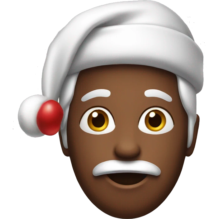 Christmas chocolate emoji